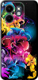 TPU чехол Абстрактні квіти для Infinix Smart 9 - 511b-3809 изображение 