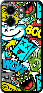 TPU чехол Стикеры v4 для Infinix Smart 9 - 5508b-3809 изображение 