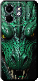 TPU чехол Зелёный дракон v2 для Infinix Smart 9 - 5817b-3809 изображение 