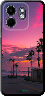 TPU чехол Пальмы для Infinix Smart 9 - 5873b-3809 изображение 