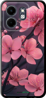 TPU чехол 'Пурпурная сакура' для Infinix Smart 9 изображение 6
