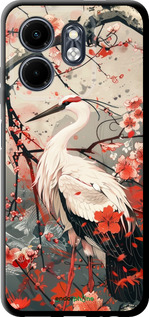 TPU чехол Аист в цвету сакуры для Infinix Smart 9 - 6109b-3809 изображение 