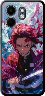 TPU чехол Танджиро Камадо: Клинок рассекающий демонов для Infinix Smart 9 - 6111b-3809 изображение 