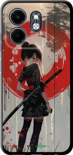 TPU чехол Сумерки воина: Танец с катаной для Infinix Smart 9 - 6123b-3809 изображение 