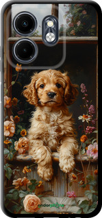 TPU чехол Щенок cocker spaniel для Infinix Smart 9 - 6136b-3809 изображение 