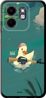 TPU чехол Уточка с автоматом для Infinix Smart 9 - 6356b-3809 изображение 