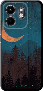 TPU чехол Звездный лес для Infinix Smart 9 - 6480b-3809 изображение 