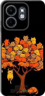 TPU чехол Дерево и котики для Infinix Smart 9 - 6516b-3809 изображение 