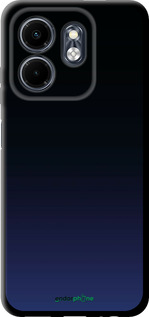 TPU чехол Градиент в тёмно - синем стиле для Infinix Smart 9 - 6542b-3809 изображение 