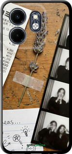 TPU чехол Aesthetic Scrapbook Collage для Infinix Smart 9 - 6773b-3809 изображение 