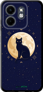 TPU чехол Cute Cat Celestial/Witchy для Infinix Smart 9 - 6787b-3809 изображение 