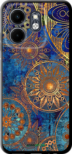 TPU чехол Золотой узор для Infinix Smart 9 - 678b-3809 изображение 