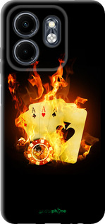 TPU чехол Палаючі карти  для Infinix Smart 9 - 839b-3809 изображение 