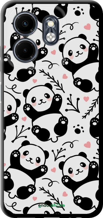 TPU чехол Панды для Infinix Smart 9 - 4318b-3809 изображение 