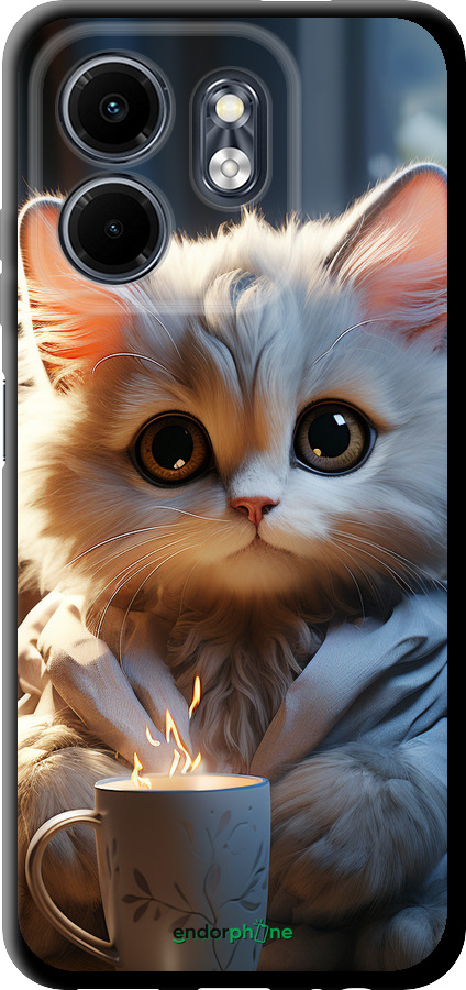 TPU чехол White cat для Infinix Smart 9 - 5646b-3809 изображение 