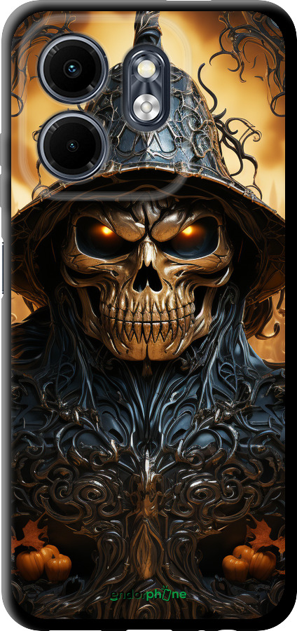 TPU чехол Череп 2 для Infinix Smart 9 - 5652b-3809 изображение 