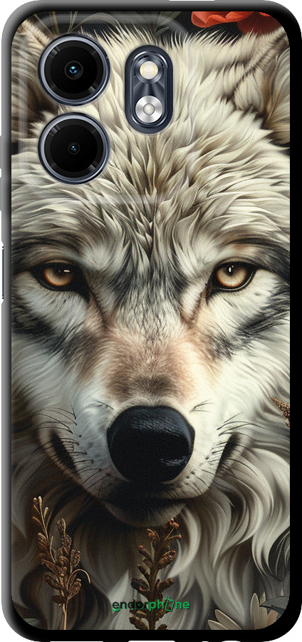 TPU чехол Волчий взгляд для Infinix Smart 9 - 6066b-3809 изображение 