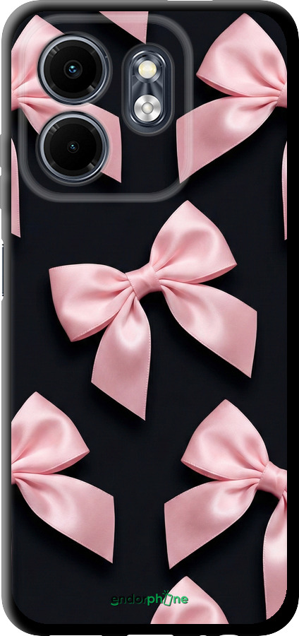 TPU чехол Coquette Ribbons Dark Coquette для Infinix Smart 9 - 6767b-3809 изображение 