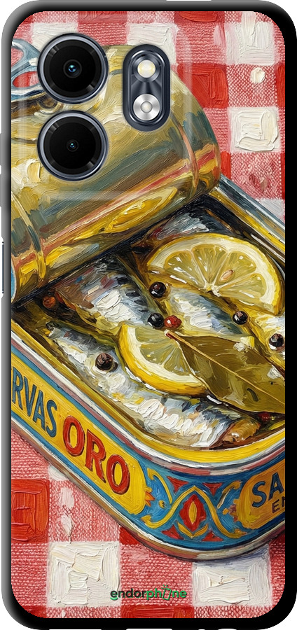 TPU чехол Vintage Sardine Tin Phone для Infinix Smart 9 - 6772b-3809 изображение 