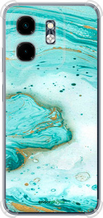 Силикон с усиленными углами чехол Мраморный для Infinix Smart 9 - 4895sp-3809 изображение 
