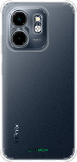 Силикон с усиленными углами чехол 'Прозрачный' для Infinix Smart 9 изображение 16