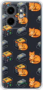 Силикон с усиленными углами чехол Autonomous Zone для Infinix Hot 50i - 6771sp-3965 изображение 