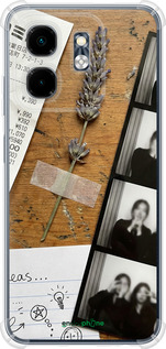 Силикон с усиленными углами чехол Aesthetic Scrapbook Collage для Infinix Smart 9 - 6773sp-3809 изображение 