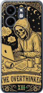 Силиконовый чехол 'The Overthinker' для Infinix Hot 50i изображение 1
