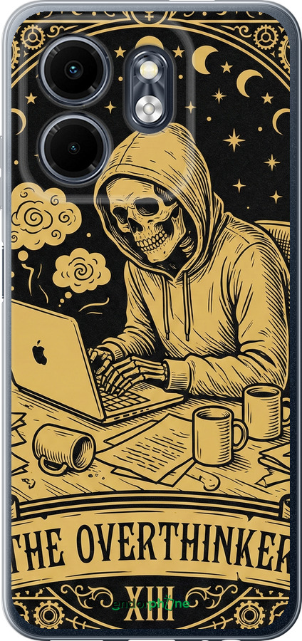 Силиконовый чехол The Overthinker для Infinix Hot 50i - 6774u-3965 изображение 