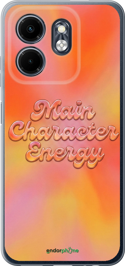 Силіконовий чехол Aura Gradient Main Character Energy Aesthetic Y2K для Infinix Hot 50i - 6783u-3965 изображение 