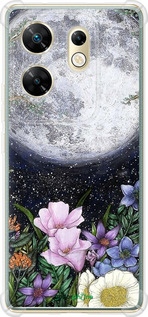 Силикон с усиленными углами чехол Полночь в саду II для Infinix Zero 30 4G - 6424sp-3413 изображение 