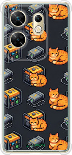 Силіконовий протиударний с посиленими кутами чехол Autonomous Zone для Infinix Zero 30 4G - 6771sp-3413 изображение 