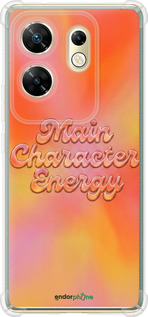 Силикон с усиленными углами чехол Aura Gradient Main Character Energy Aesthetic Y2K для Infinix Zero 30 4G - 6783sp-3413 изображение 
