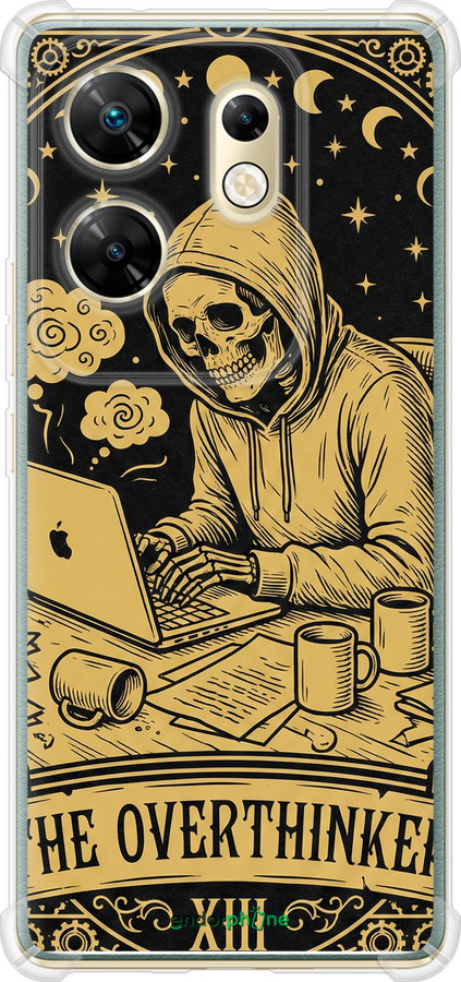 Силіконовий протиударний с посиленими кутами чехол The Overthinker для Infinix Zero 30 4G - 6774sp-3413 изображение 