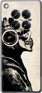 Силиконовый чехол Скелет-меломан v2 для Infinix Zero 40 5G - 1200u-3822 изображение 