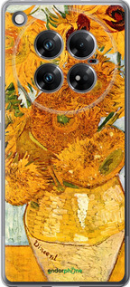 Силиконовый чехол Винсент Ван Гог. Подсолнухи для Infinix Zero 40 5G - 162u-3822 изображение 