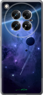 Силиконовый чехол Планеты в синем космосе для Infinix Zero 40 5G - 171u-3822 изображение 