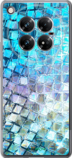 Силиконовый чехол Переливающаяся чешуя для Infinix Zero 40 5G - 227u-3822 изображение 