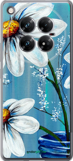 Силиконовый чехол Красивые арт-ромашки для Infinix Zero 40 5G - 4031u-3822 изображение 