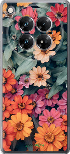 Силиконовый чехол Beauty flowers для Infinix Zero 40 5G - 4050u-3822 изображение 