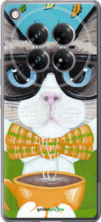 Силіконовий чехол Cat&Coffee для Infinix Zero 40 5G - 4053u-3822 изображение 