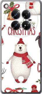 Силиконовый чехол Merry Christmas для Infinix Zero 40 5G - 4106u-3822 изображение 