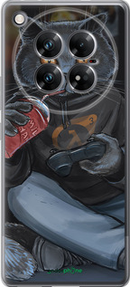 Силиконовый чехол gamer cat для Infinix Zero 40 5G - 4140u-3822 изображение 