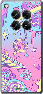 Силиконовый чехол Розовая галактика для Infinix Zero 40 5G - 4146u-3822 изображение 