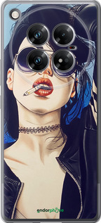 Силиконовый чехол Девушка на стиле для Infinix Zero 40 5G - 4151u-3822 изображение 