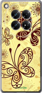 Силиконовый чехол Красивые бабочки для Infinix Zero 40 5G - 4170u-3822 изображение 