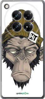 Силиконовый чехол Обезьяна в шапке для Infinix Zero 40 5G - 4183u-3822 изображение 