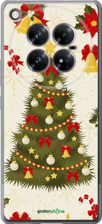 Силиконовый чехол Новогодняя елка для Infinix Zero 40 5G - 4198u-3822 изображение 