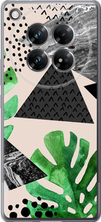 Силиконовый чехол Монстера для Infinix Zero 40 5G - 4304u-3822 изображение 