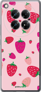 Силиконовый чехол Клубнички для Infinix Zero 40 5G - 4332u-3822 изображение 